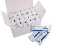 Hospora Medical Elastic Cotton Gauze Roll 4" Single Pack First Aid Rolled Stretch Gauze 24 Packs