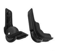 Hosrivae 1 Pair Replacement Luggage Wheels for Suitcases - Heavy-Duty Plastic Trolley Casters, Quiet & Wear-Resistant, Fits Most Hard/Soft Shell Suitc(D017#)