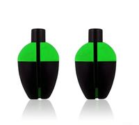 Hosrivae 10-Pack High-Buoyancy Adjustable Fishing Floats for Still & Moving Water - Compact For EVA Bobbers Compatible with Trout, Pike & All Freshwater Species(ORANGE)