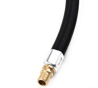Hosrivae 100 Cm Air Inflator Hose Adapter Having Locking Air Chuck for Car Motorcycle Bike Tires - Rubber Plus Metal Construction 39.37 Inch Tire Pump Extension Hose