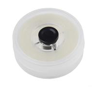 Hosrivae 10M PVA Water-Soluble Fishing Tape for Carp Feeder Rigs - 35mm Wide Dissolving Bait Bag String, Cold-Water Soluble, Transparent, 12g Roll (Compat(10 * 20)