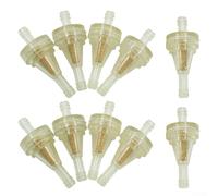 Hosrivae 10PCS Motorcycle Fuel Filter Inline Filter for Dirt For Bike For ATV UTV Replacement - Fit for Most Motorcycles and Off-Road Vehicles