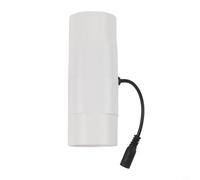 Hosrivae 12V Duct Ventilation Exhaust Fan for Bathroom, 12W Inline Air Circulator with 53dB Low Noise, 24300RPM Brushless Motor, White - Compatible with 12V Sources(50mm)