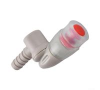 Hosrivae 2-Pack Silicone Bite Valve Nozzles for Hydration Packs -, Elastic Mouthpiece with 8mm Inner Diameter, Compatible with Most Backpack Hydra