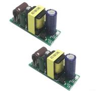 Hosrivae 2PCS 12V 300MA AC-DC Switching Power Supply Module, 3W Isolated Industrial Control Board, 85-264V Input With Over-Current Protection For Electronics Projects