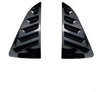 Hosrivae 2pcs Black Abs Car Rear Shutter Trim Strips for Polo Mk5 (6R/6C) 2011-2018 - Exterior Styling Protective Blinds Simple -on Installation