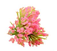 Hosrivae 2pcs DIY Model Materials Tree Trunk Flower Sandbox Building, Ornaments Architectural Models Train Layouts Dollhouse Decor White(Rose red)