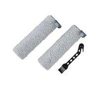 Hosrivae 3-Pack Main Brush for Ecovacs for Deebot X8 /X8, Nylon Roller Brush Replacement Parts, Install Robot Vacuum Accessories Pet Hair