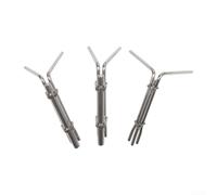 Hosrivae 3-Piece U-Shaped Hydraulic Cylinder Sealing Installation Tool Set Automotive & Marine Cylinder Repair - Steel, 22-165 mm Diameter Range, 6/8/10 mm Max Cross-Section