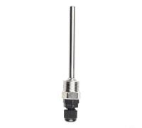 Hosrivae 30-200mm Thermowell 304 Steel for BSP G 1/2 Inch Thread, Temperature Sensor Sleeve Solar Heater, Max 250C 2Mpa, Inner 6mm Outer 8mm(100mm)
