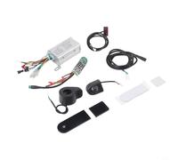 Hosrivae 36V 350W Electric Scooter Controller Board With LED Dashboard, Brake Energy Recovery & Cruise Control, Stainless Steel + ABS, For E-Scooter