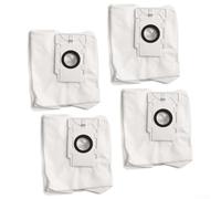 Hosrivae 4l Cleaner Vacuum Dust Cs-re4p for Cs-ra-kit07 with Top Compatible Robot Cs-rc3 Plus Bags Non-Woven Vacuums Capacity Robot Replacement Bags for Pet(4 Pack)