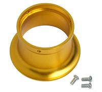 Hosrivae 50mm Carburetor Air Filter Wind Cup for ATV, UTV & Motorcycle - Aluminium Alloy, Gold/Blue/Black/Red, Fits 24-30mm, OKO, Carburettors(GOLD 50MM)