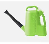 Hosrivae 5L Garden Watering Can with Long Spout, 3-Mode Adjustable (Shower/Stream/Column), Heavy-Duty PP Material, Ergonomic Dual Handles Indoor & Outdoor Plant Care, Blue or Green(Green)