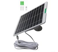 Hosrivae 5W Solar Panel, for Eufy, Ring & Security Cameras,
