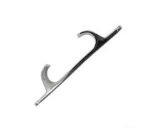 Hosrivae 6 Inch 316 Stainless Steel Bow Guide Rail Direct Cable Conductor for Mooring Pillar, Polished Mirror Finish Marine Fairlead Chock with Faste