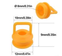 Hosrivae 6X AT Transmission Gearbox Shift Cable Linkage Bushing Rubber Sleeve Repair Kit for and For General Motors Models