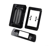 Hosrivae 9 or 10 Double Din Car Stereo Dashboard Fascia Trim Set for Android Navigation Head Units - Abs Plastic Panel Frame Black Fits Most 2-din Vehicle Dashboards