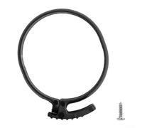 Hosrivae ABS Folding Limit For Ring with Screw for HX, For X8, and X9 Electric Scooters - Scooter Stem Bottom Circle Guard Buckle (63 x 55 mm, Black, 10 g)