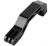 Hosrivae Aluminum Alloy Folding For Bike Front Fork Light Mount Bracket for & Most Compact Bikes - Adjustable 100° Tilt, Action Camera Compatible, B