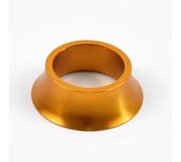 Hosrivae Aluminum Alloy Headset Spacer for 1-1/8" Steerer Tube - Conical Spacers, 15mm Height, Compatible with 28.6mm Fork Diameter - Red/Blue/Black/(Gold)