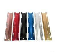 Hosrivae Aluminum Alloy Single Tank Adapter for Technical Scuba Diving Backplate - 35 x 6.9 cm, 110g, Compatible with Standard Hard Back Frames & Cam S(BLACK)