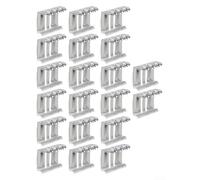 Hosrivae Aluminum Alloy Solar Panel Water Drain Clip for PV Modules, Mud Drainage Buckle with Efficient Flow Design, 30/33/35/40mm Compatible with Photovol(35MM)