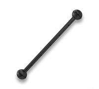 Hosrivae Aluminum Alloy Underwater Photography Light Pole with Double Ball Head for Camera & Flashlight Mount - 3.5/5/8/10/12 inch Adjustable Length, 25mm(8inch)