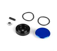 Hosrivae Aluminum Rear Wiper Delete Kit with Block Off Cap for Honda Acura, Compatible with Civic Si RSX CRV S2000 xB E46, Black Silver(SILVER)
