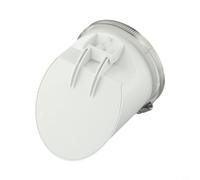 Hosrivae Anti-Odour Drain Pipe Cover Filter, PVC Construction, 50-160mm Multi-Size Fit For Outdoor Balcony Garden Floor Drains(110mm)