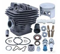 Hosrivae Big Bore 56mm Cylinder Kit MS660 066 Chainsaw, Heavy Duty Assembly Replacement with Oil Seals, Nuts and Bolts Engine Repair