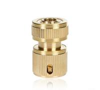Hosrivae Brass Adjustable Hose Nozzle Kit, Rust-Resistant For Gardening, Car Washing & Outdoor Watering, Includes Quick-Connect 12-Inch Fitting(4)