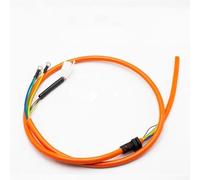 Hosrivae Brushless DC Motor Cable for E-For Bike & Electric Scooter, 1.2m Pure Copper Hall Sensor Wire, 3-6 mm² Cross-Section, Compatible with 400W-4000W Hub(3SQUARE)