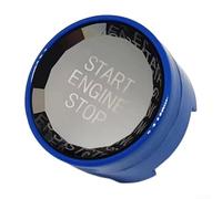 Hosrivae Car Engine Stop Button For, ABS Material Replacement With Sleek Design, Compatible With 1 2 3 4 5 6 7 Series For X1 X3 X4 For X5 X6 F Chassis(Blue)