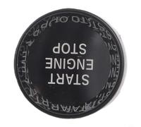 Hosrivae Car Engine Stop Button For, ABS Material Replacement With Sleek Design, Compatible With 1 2 3 4 5 6 7 Series For X1 X3 X4 For X5 X6 F Chassis(Black)