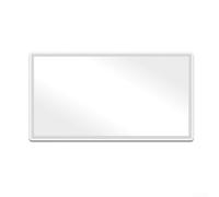 Hosrivae Car Sun Visor HD Vanity Mirror, Stainless Steel Cosmetic Mirror With Clear Reflection For Makeup, Compatible With Cars, Trucks And SUVs(Large)