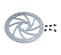 Hosrivae -Compatible 2.8mm Thickened Disc Brake for E-Bikes, Electric Scooters & Motorcycles - 160mm or 180mm Diameter, 6-Hole Mount, High-Hardness Ca(180MM 2.8MM)