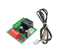 Hosrivae DC12V Digital Temperature Controller Module Adjustable Thermostat Switch Precision For Heater Cooler Incubator Reptile Terrarium Aquarium Control