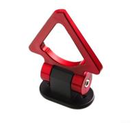 Hosrivae Decorative Trailer Hook For Car Styling, ABS Material, 11 X 6.5 X 5 Cm, Non-Functional Simulated Towing For Ring For General Vehicle Modification(red)