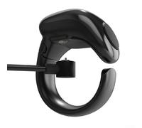 Hosrivae Digital Muslim Prayer Counter For Ring with Adjustable Fit (18mm-20mm / 20mm-22mm), Electronic Finger Counter for Salah Tracking, Comfortable For Pla(BLACK (18MM-20MM))