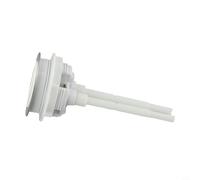 Hosrivae Dual Flush Toilet Push Button Replacement 48mm Cistern Hole, Adjustable White Tank Valve with Steel Ring, Install Bathroom Furniture Set