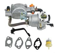 Hosrivae Dual for Gx160 Carburetor Conversion Set for 168f Plus for Gx200 Maneuverable Replacement Natural or Engine Generator Parts Accessories Fuel