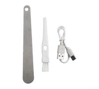 Hosrivae Electric Stainless Automatic Includes 1300mah Battery Spoon Dumpling Maker for Homemade Brush Wontons Non-slip Pp Body Having Pasta 304 Ravioli Steel Shaper - Grey