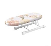 Hosrivae Foldable Ironing Board with Adjustable Height, Compact Desktop Sleeve Panel Home, Heat-Resistant, Non-Slip Legs, Space-Saving Storage(2)