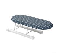 Hosrivae Foldable Ironing Board with Heat-Resistant, Adjustable Height Desktop Sleeve Panel Home Use, Compact Storage Stable Clothes, PP Material(3)