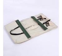 Hosrivae Foldable Wagon Cart Liner for Camping - 600D Oxford Cloth Storage Bag with Handles, Fits Front and Rear Folding Carts, Approx 76 x 46 x 24 cm (Beige)(Brown)