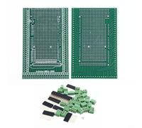 Hosrivae For Arduino MEGA-2560 R31 Screw Terminal Block Shield Board Kit - FR-4 PCB, 84-Pin Terminal Module (3.5mm Pitch), 26-16 AWG Wire Range