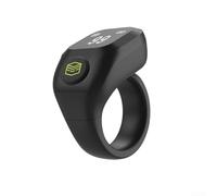 Hosrivae For Tasbih For Ring, Digital For Zikr Counter With 0.42 Inch Display, Adjustable Sizes 18-22mm, 30 Day Standby For Muslim Daily Prayers(Black)