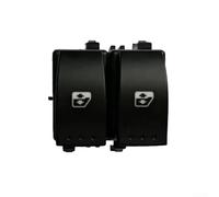 Hosrivae Front Left Electric Lifter Switch Button, Black Plastic, OEM 8200315034, Compatible With For Megane II, II And For Espace