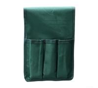 Hosrivae Green Garden Kneeler Tool Bag with Multiple Pockets, Oxford Fabric Storage Pouch Gardening Accessories, Fits Folding Seat Bench, Large and Small Compartments Tools(S)